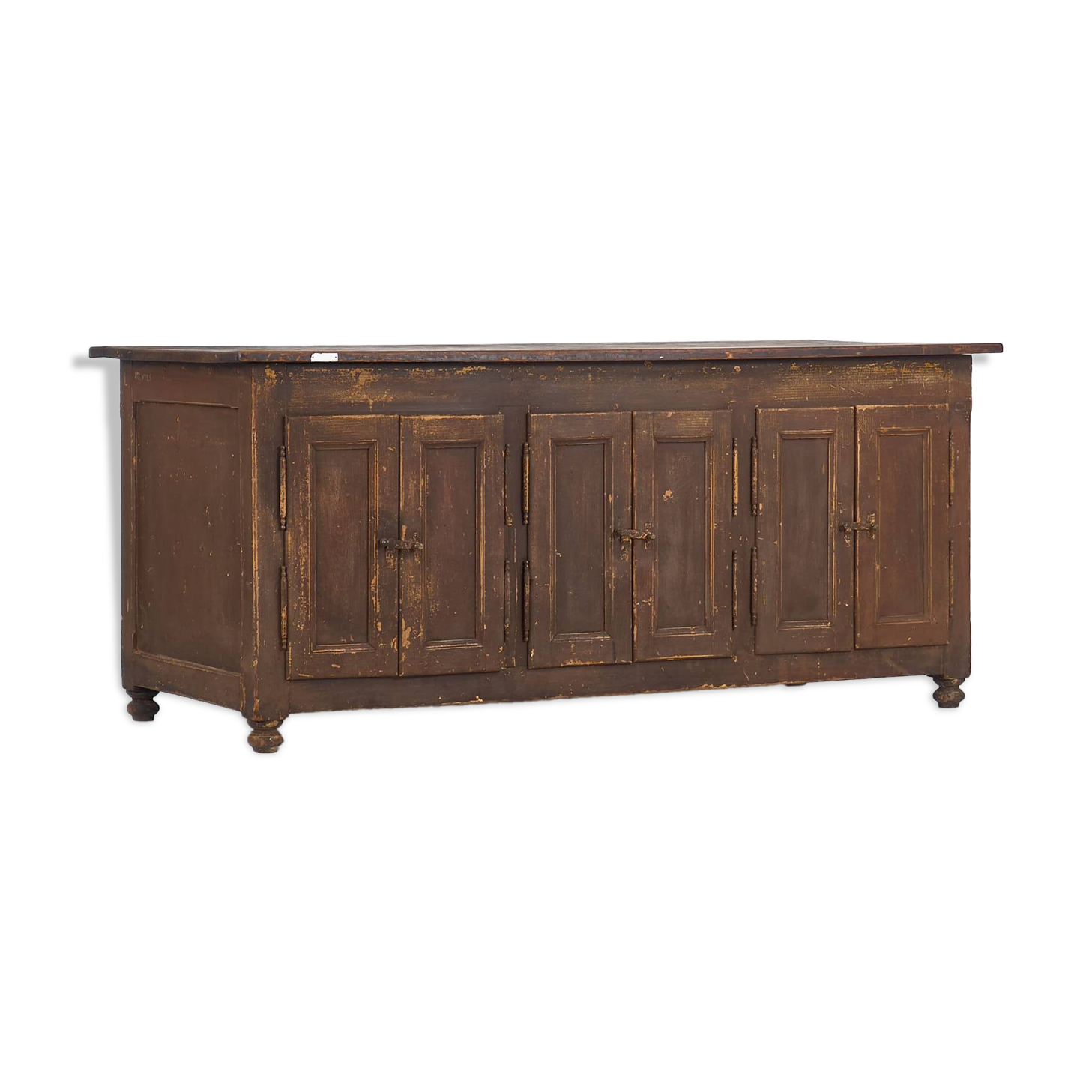 Buffet, îlot ancien en bois, vers 1850
