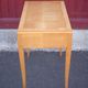 Wood desk, wood console