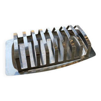 Vintage stainless steel toast rack
