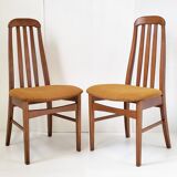 Suite of 4 chairs Jentique 1970 vintage