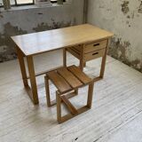 Architect's desk and stool from the 70s