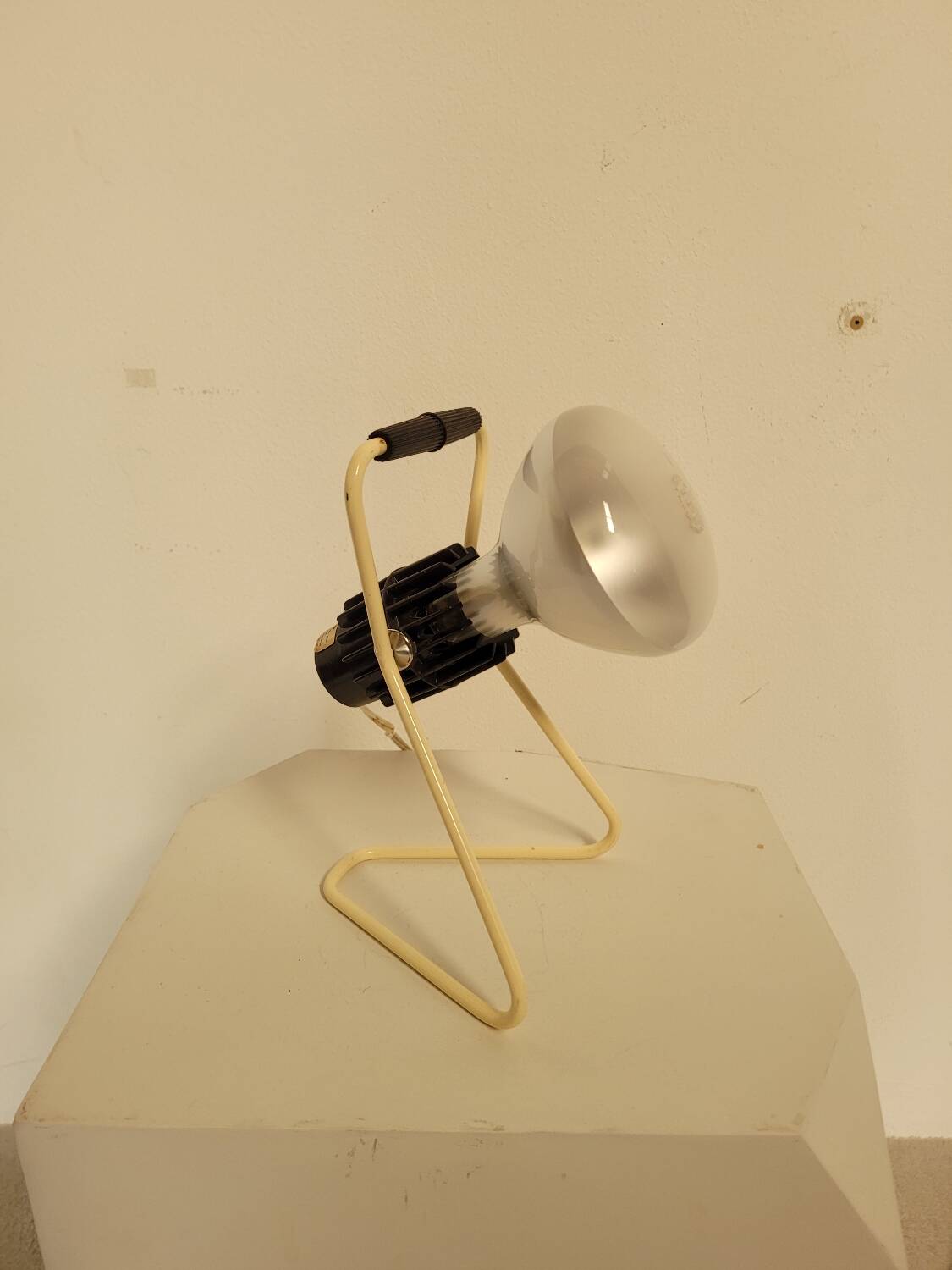 Vintage Philips infraphil heating lamp from the 1950s.