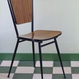 Set of 4 chairs Fusmatic in formica 60s