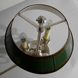 White metal bouillotte lamp, empire style – early twentieth century