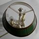 White metal bouillotte lamp, empire style – early twentieth century
