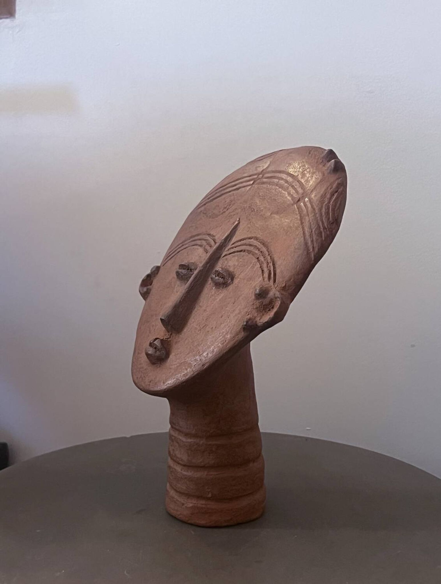 Ashanti terracotta head (Ghana)