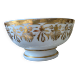 Large antique Paris porcelain bowl