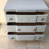 Dresser 30s renovated in zinged grey