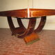 Art deco dining room table