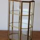 Brass jewelry showcase box