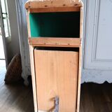 Vintage wooden bread hutch