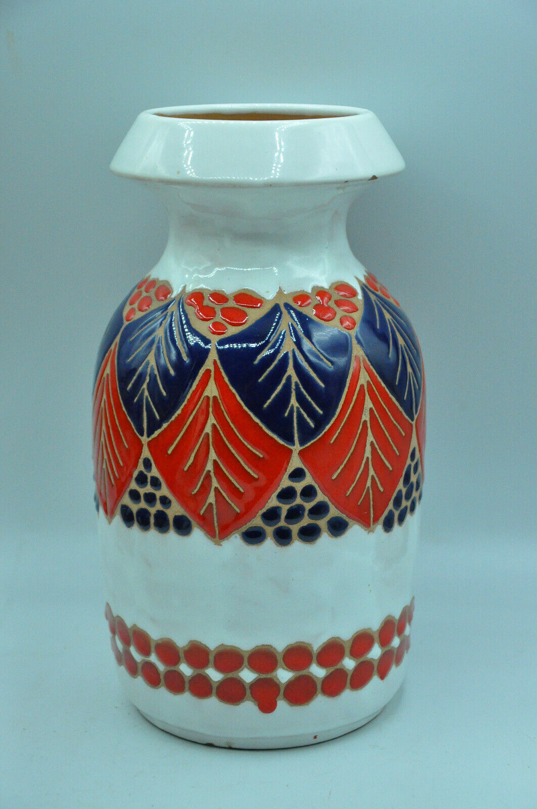 Vase céramique art déco signé ceramiche san rocco torrita di siena
