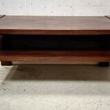 Art Deco coffee table in mahogany and veneer 20th century
