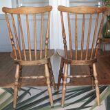 Paire de chaises Baumann modèle Tacoma