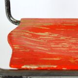 Bauhaus FN 74 Cantilever Chair in Plywood and Chrome by H.J. Hagemann, 1930s