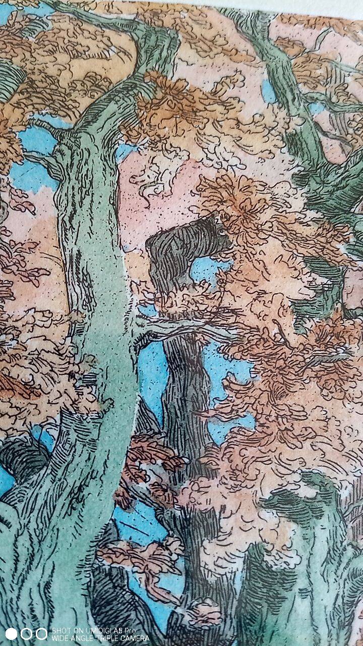 Etching - Christine Delessert - 12 x 9 cm - Lyonnaise school - justified 6/50