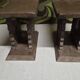 Paire de tabourets africains en bois sculpté  art tribal