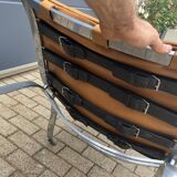 Arne norell ari lounge chair, camel cognac leather nieuwstaat!