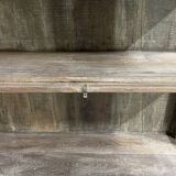 Raw teak sideboard