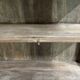 Raw teak sideboard