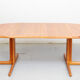Mid-century teak dining table John Mortensen for CJ Rosengaarden