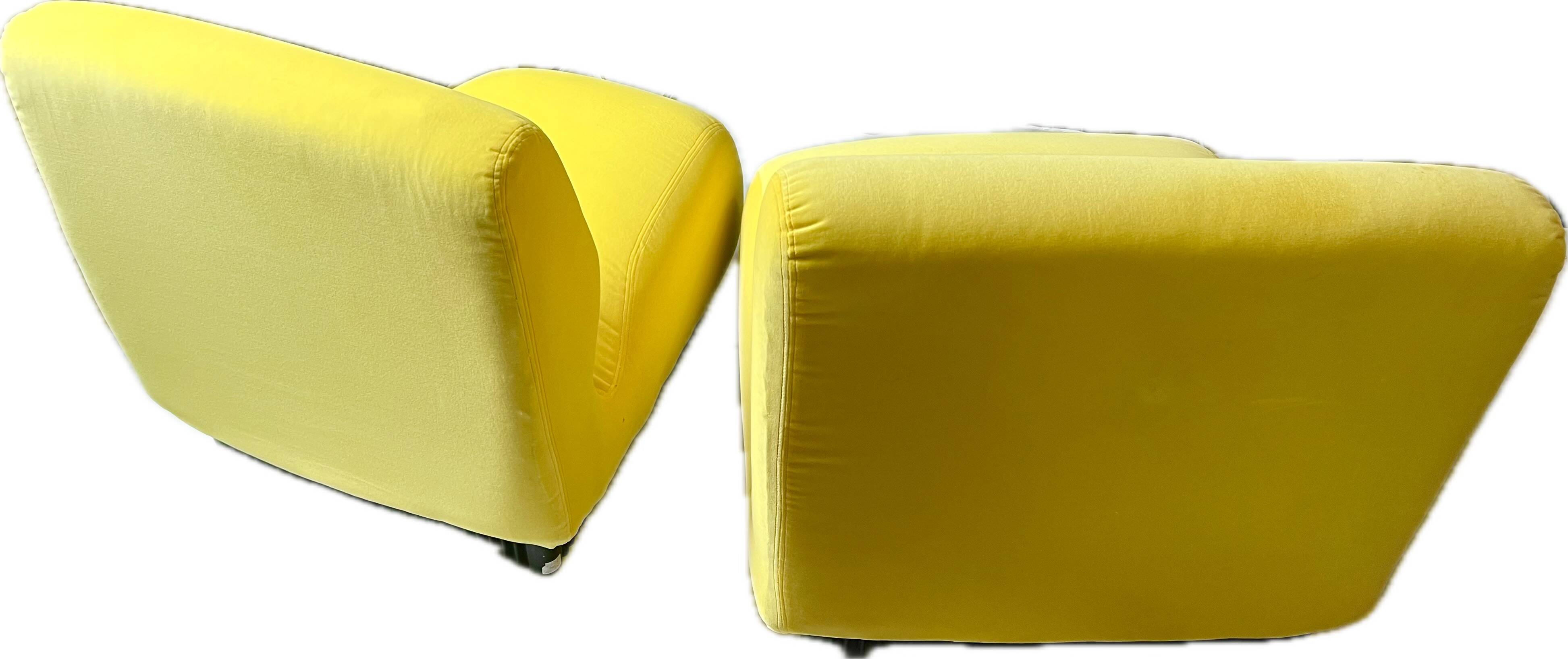 Pair of Don Chadwick modular armchairs for Herman Miller