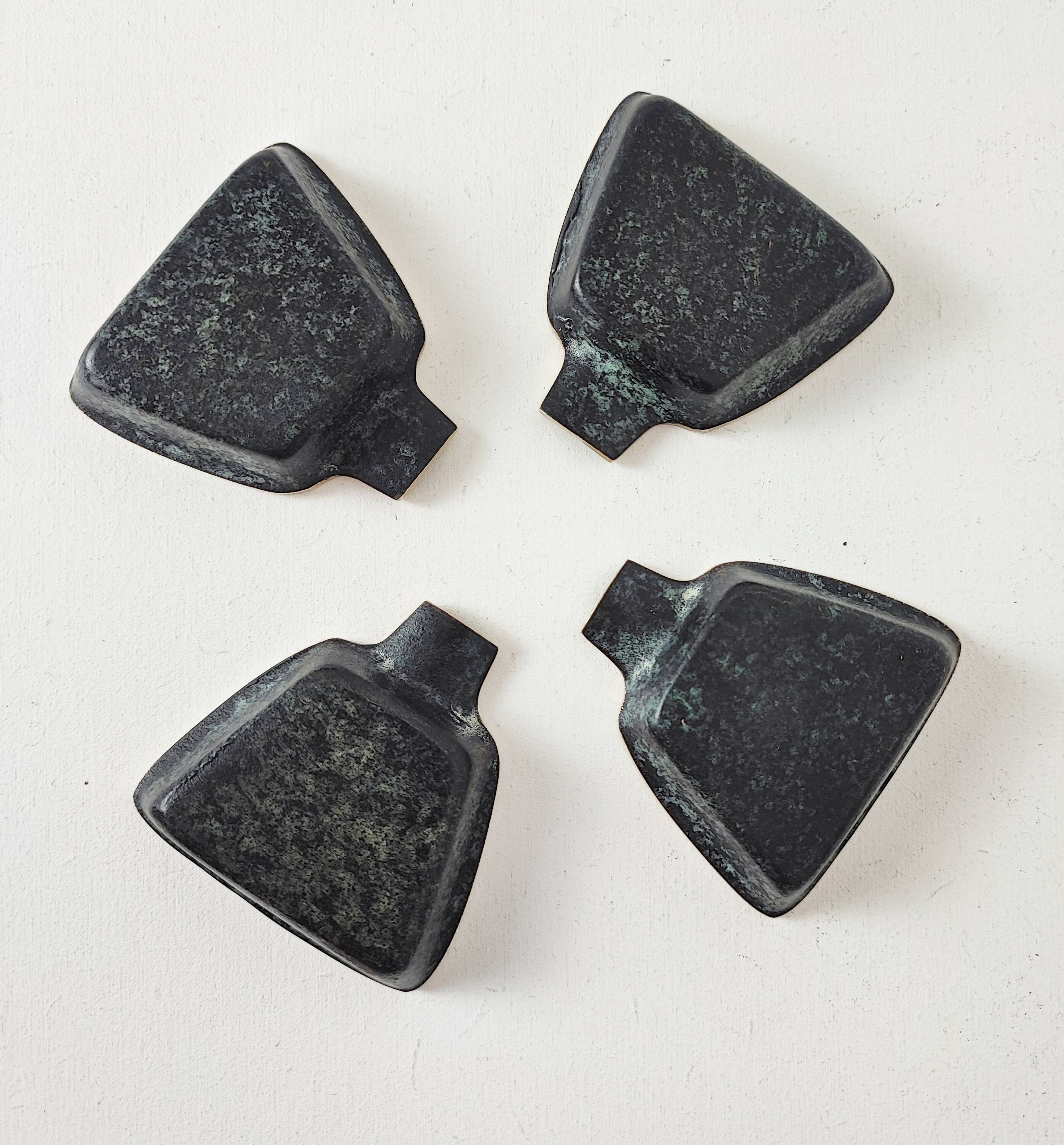 Cendriers empilables années 50