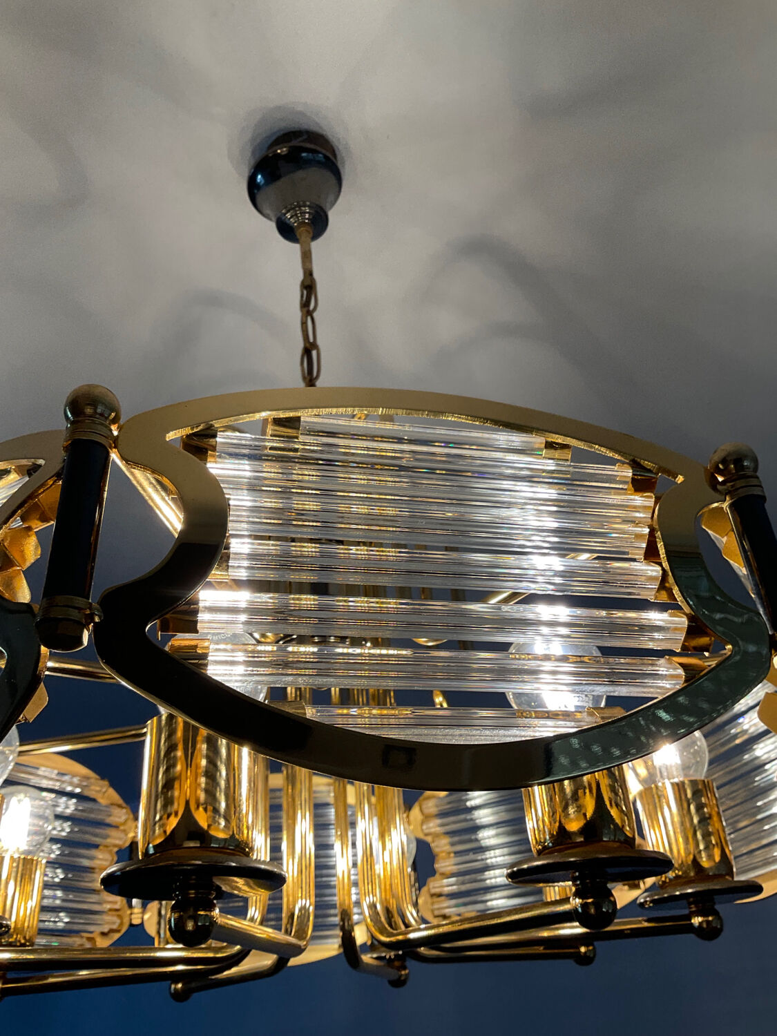 Vintage Bakalowits & Söhne chandelier from the 70s