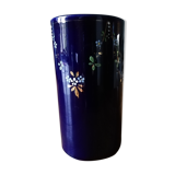 Night blue roller vase