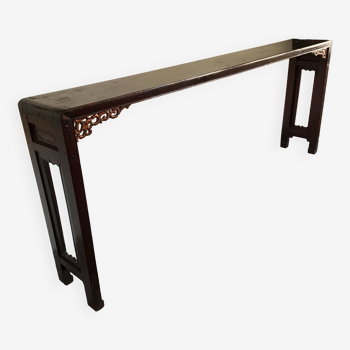 Old lacquered Chinese console
