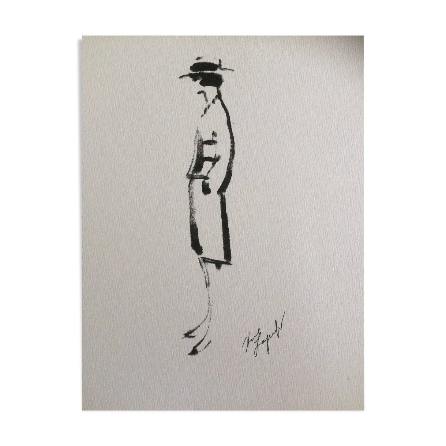 Chanel illustration and press leaflet - press collection