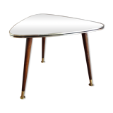 Tripod triangular coffee table / vintage 50-60s