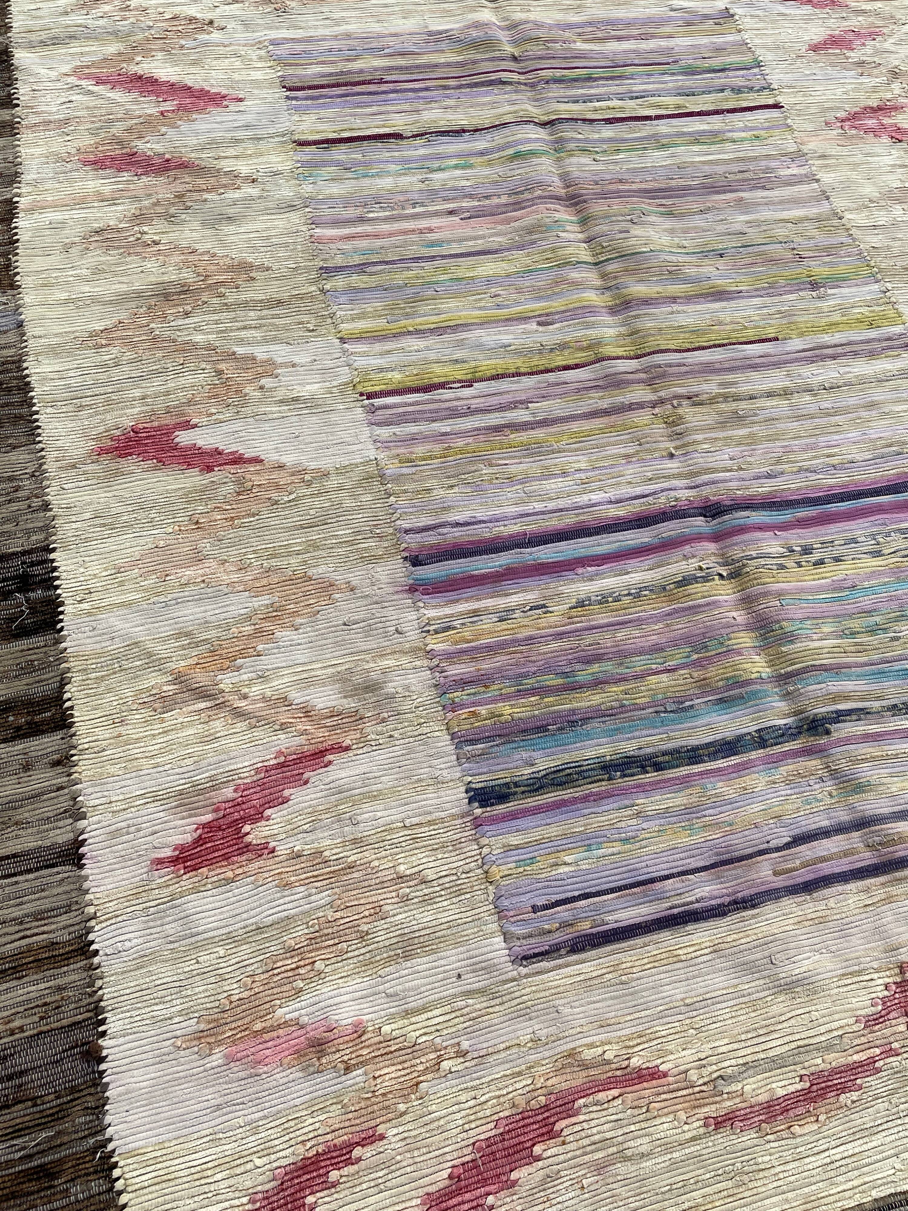 Carpet Berbere Boucherouite Kilim 190x230 Cm