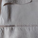 Old monogrammed mestizo sheet LC art deco style