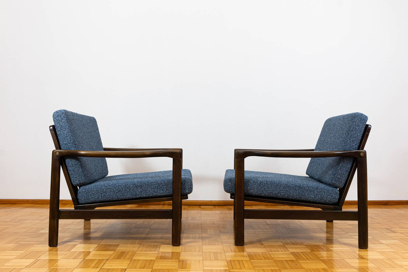 Mid Century Armchairs By Zenon Bączyk, 1960's, Set Of 2