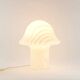 Large Mid Century Space Age Glass Mushroom Table Lamp from Peill & Putzler, Germany, 1970s