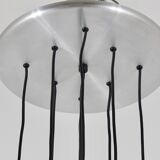 Impressive cascading hourglass chandelier Doria, Space Age, Germany, 1960s.