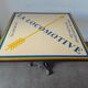 Vintage enameled table, Courchevel ski resort
