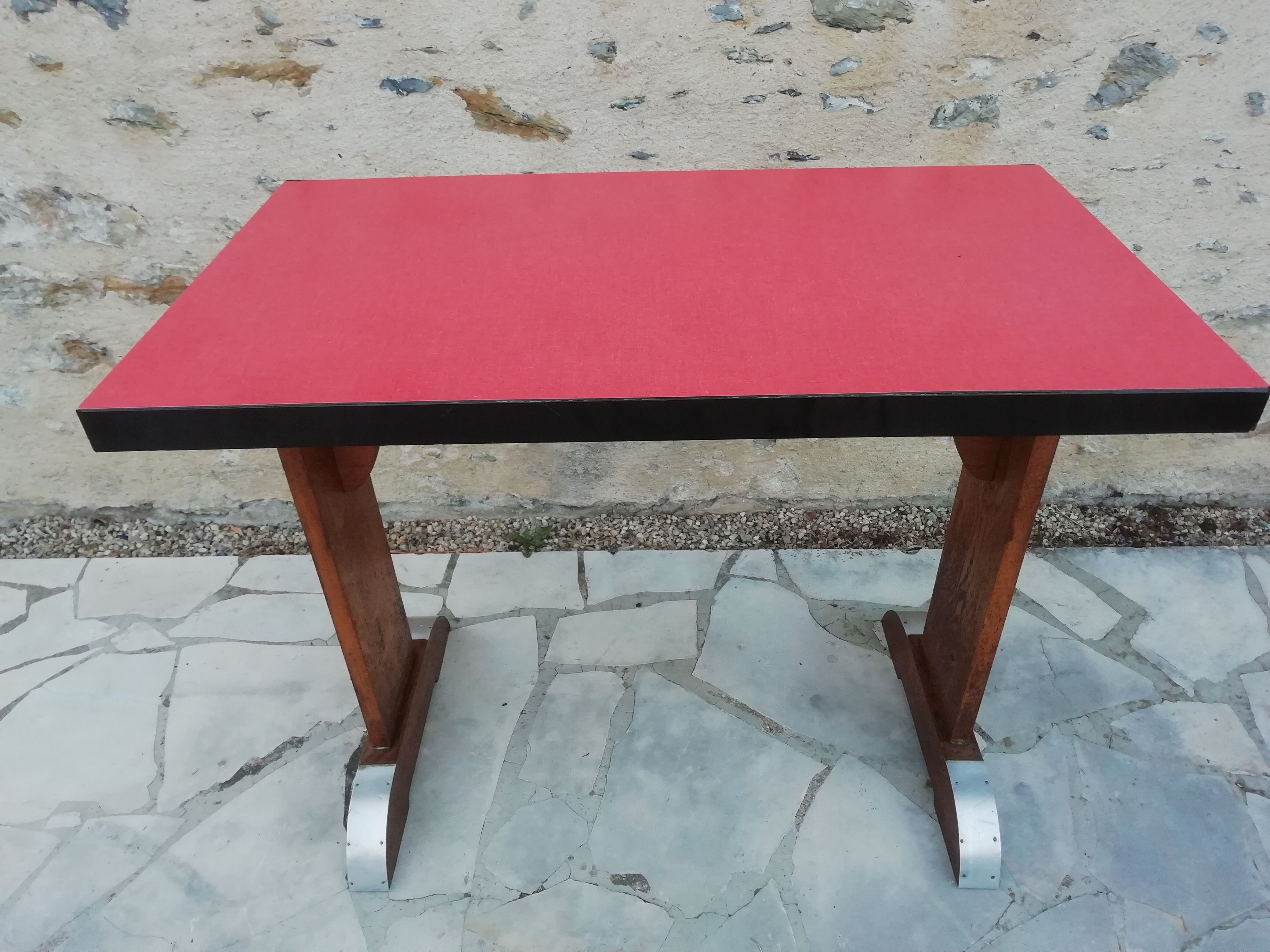 lot of 3 vintage bistro tables