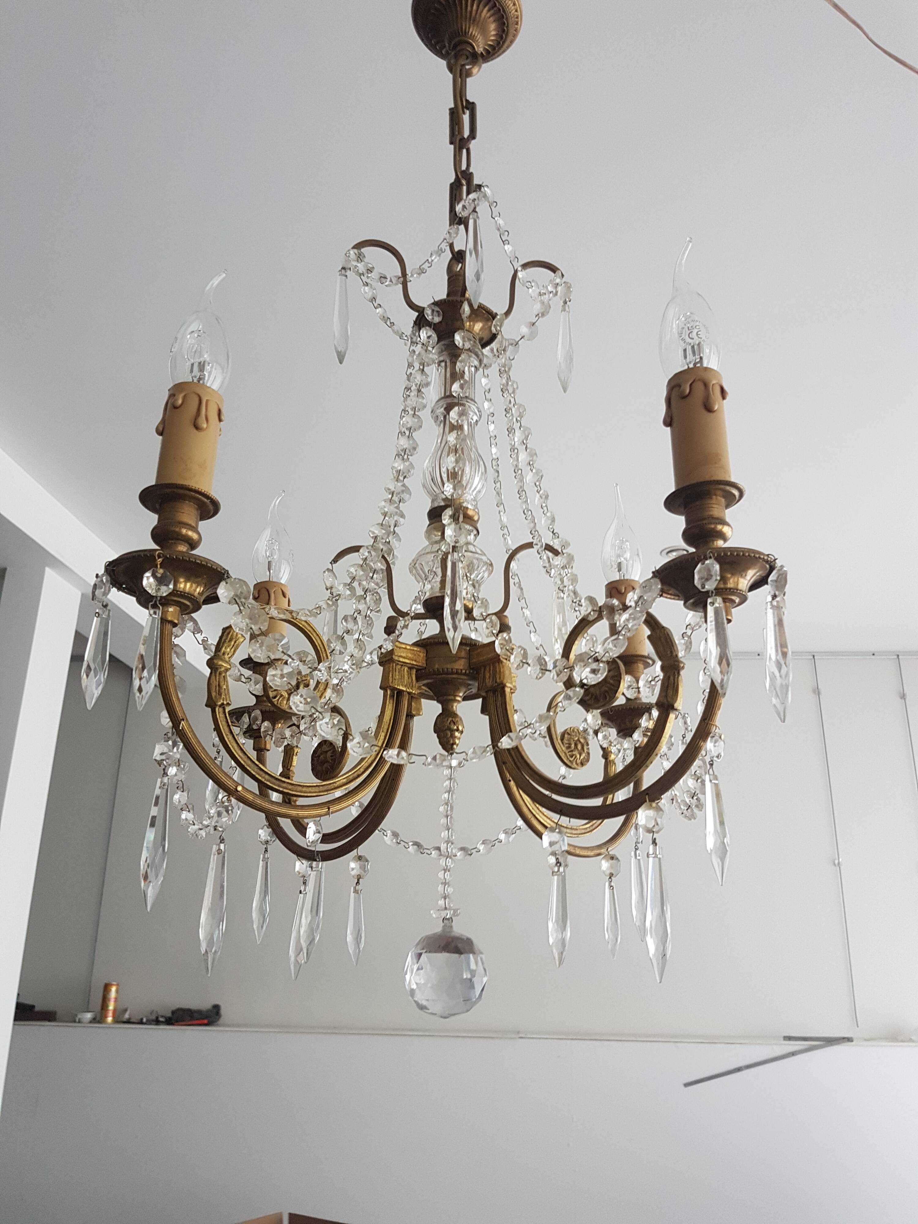 Crystal chandelier