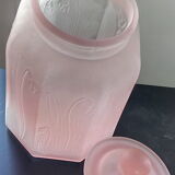 Pink clouded cotton pot