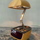 Timco articulated desk lamp with 1970s alarm clock
