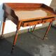 Vintage 1920s mahogany 2 drawer desk