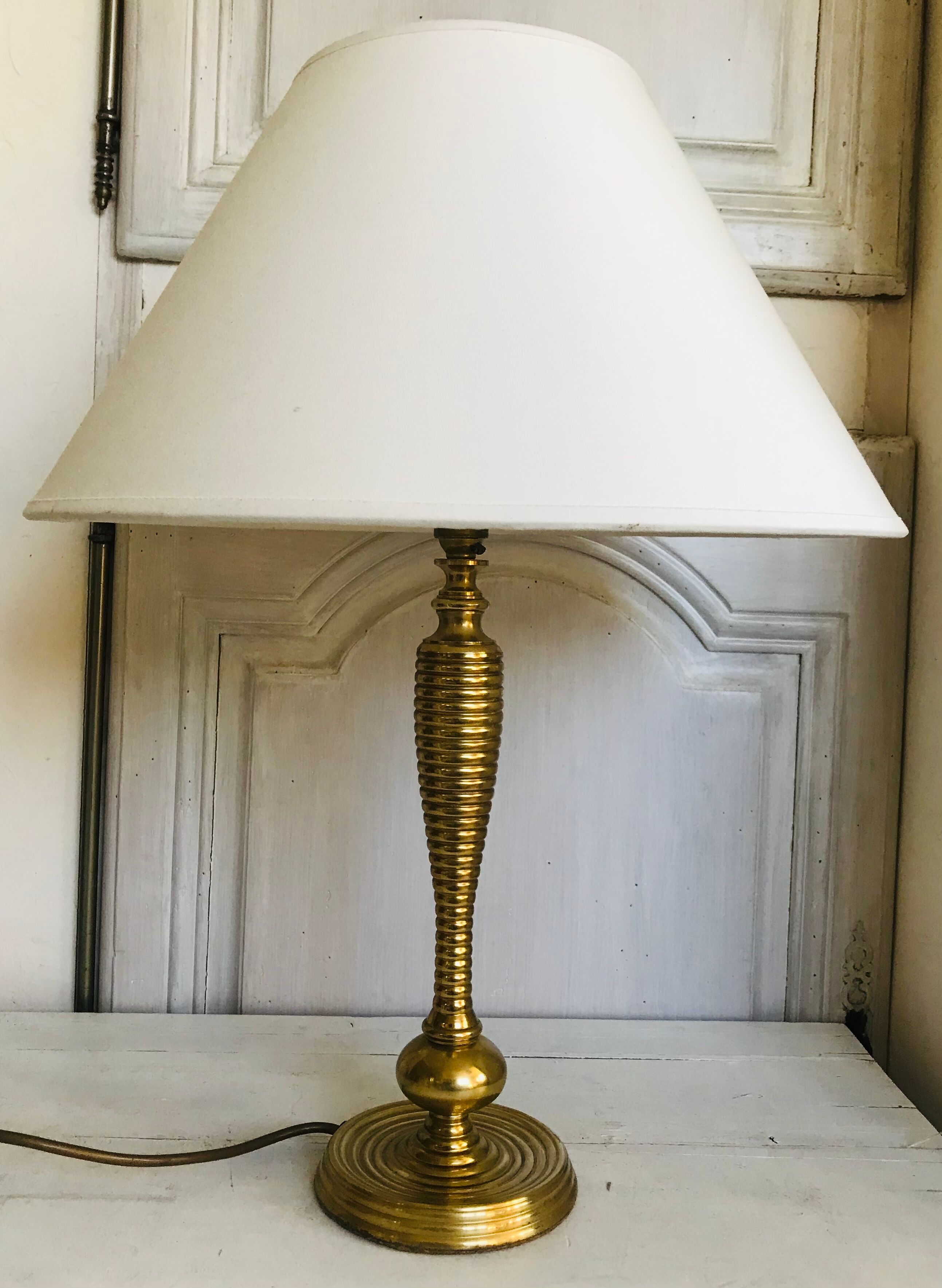 Brass lamp
