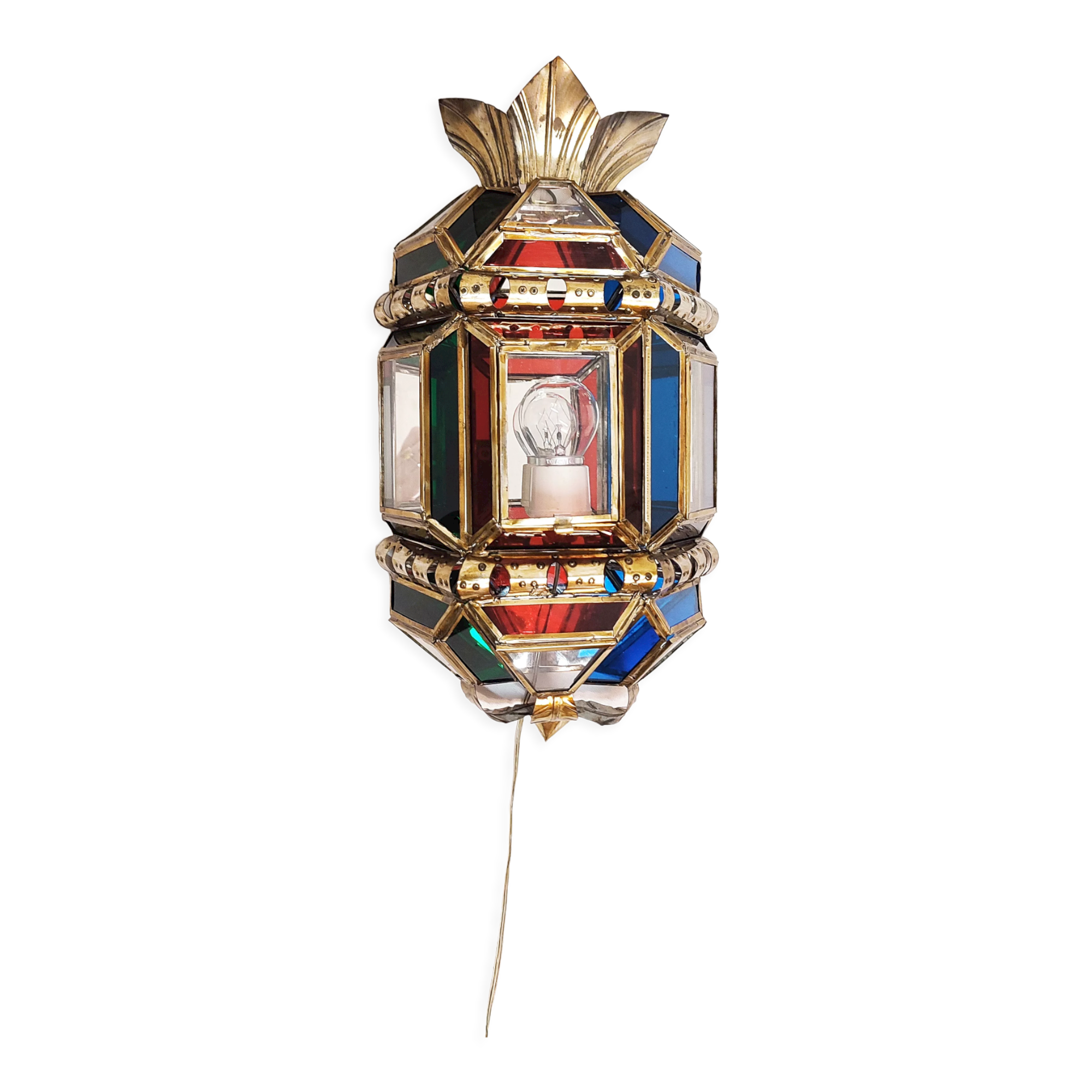 Arabic wall lamp, Morocco,1980s