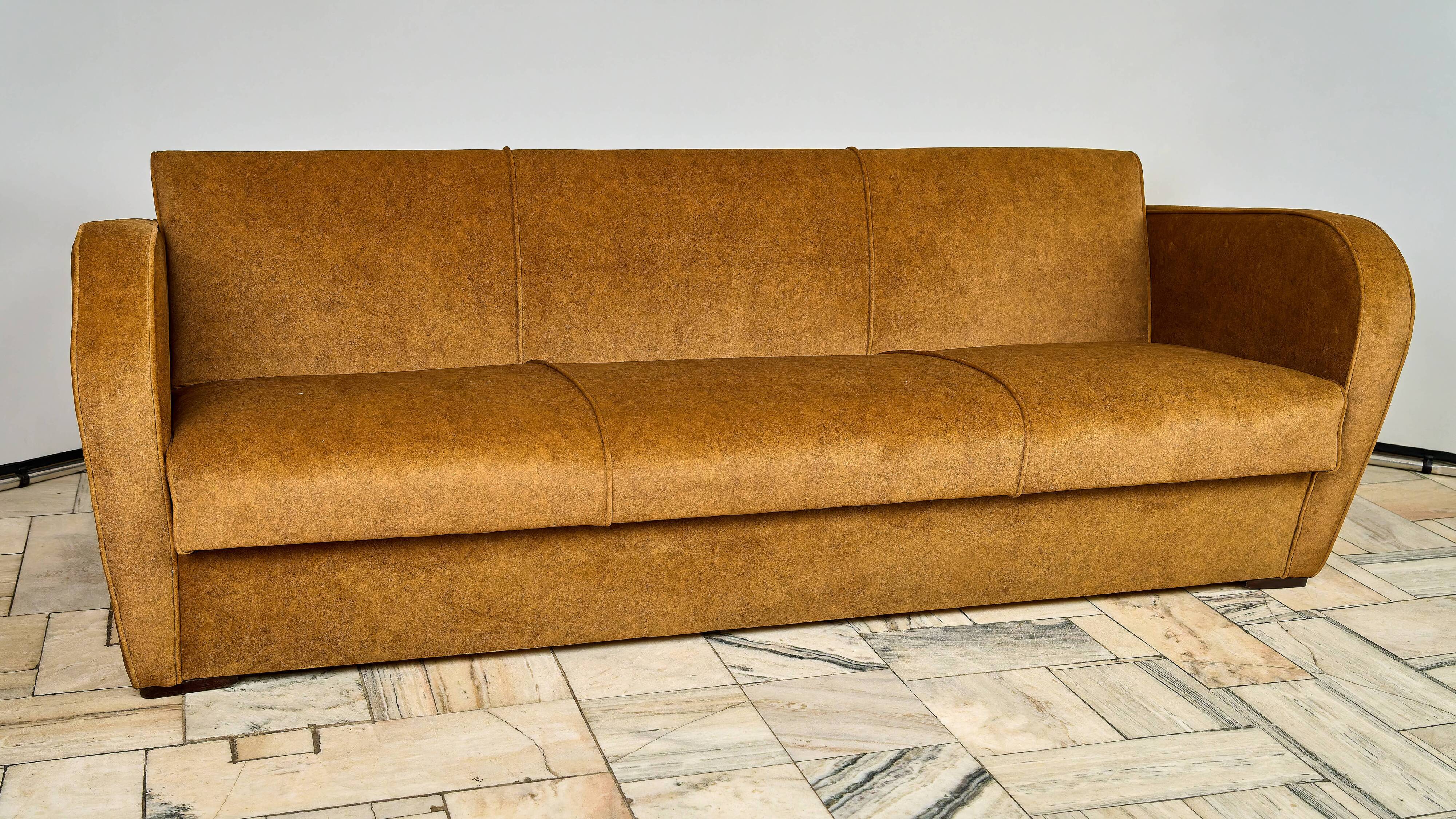 Catalogue art deco sofa H-363 designed by Jindrich Halabala for UP Zavody.