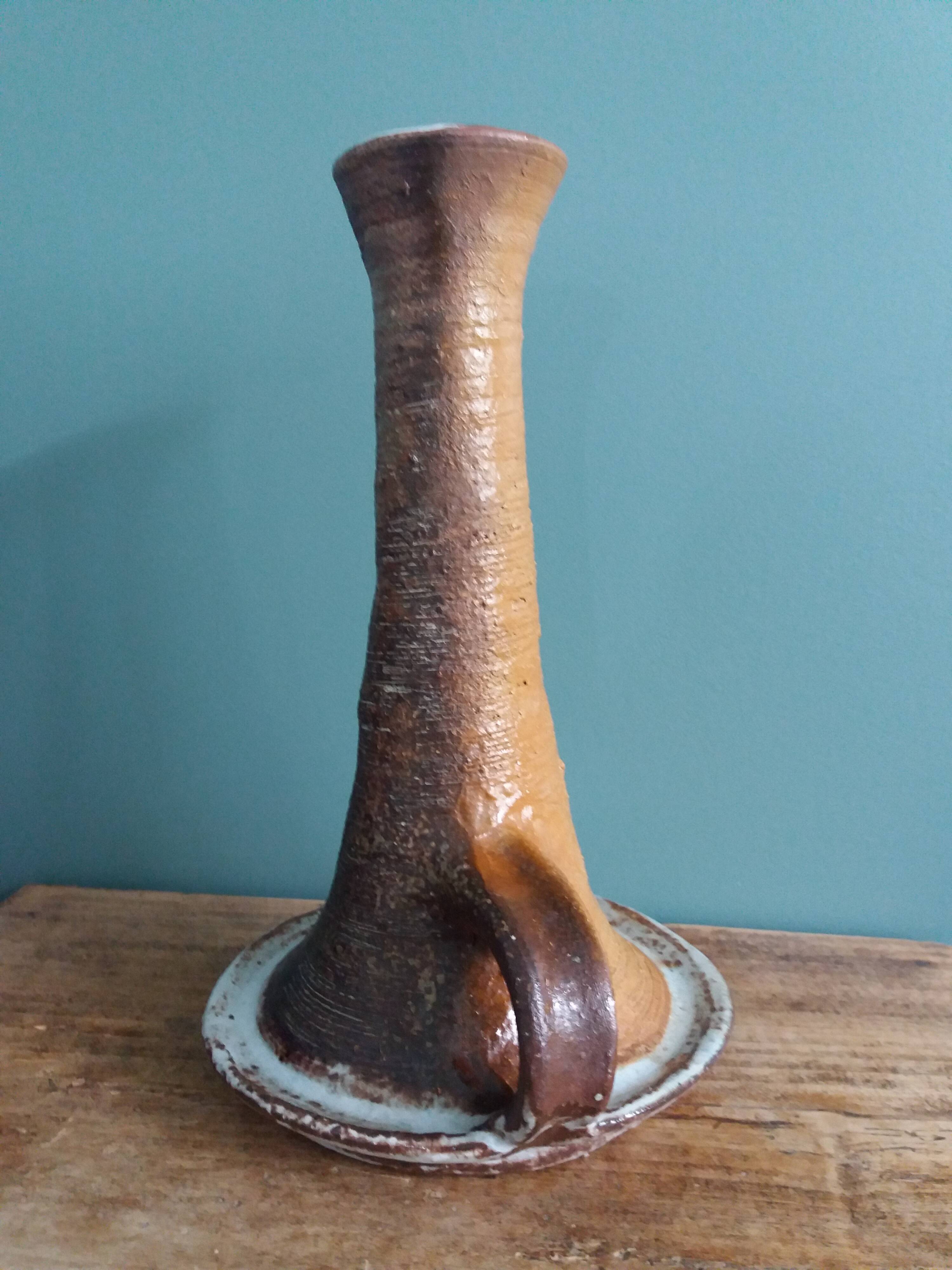 Candle holder signed Cécile Dein