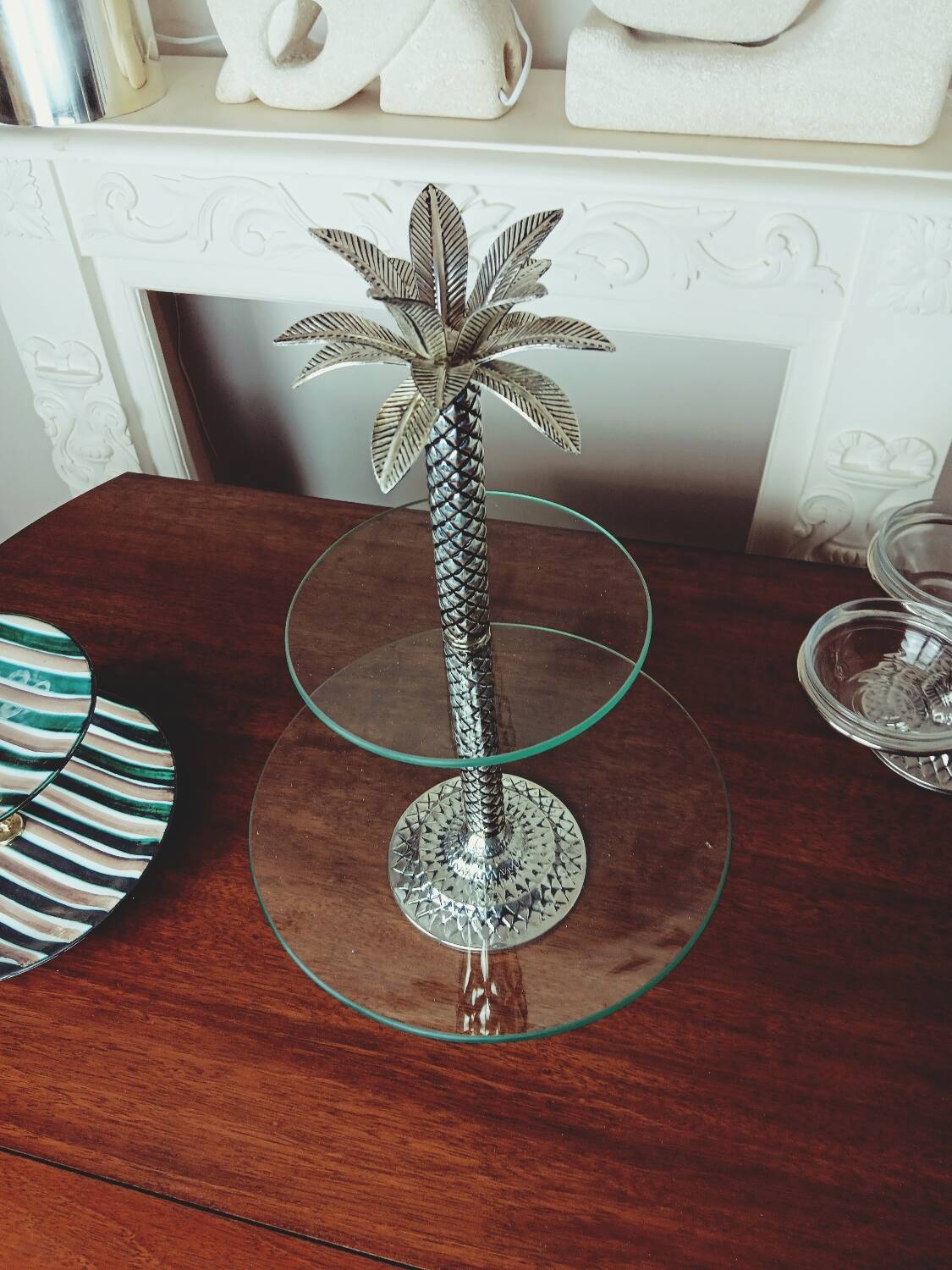 Miniature palmier platter