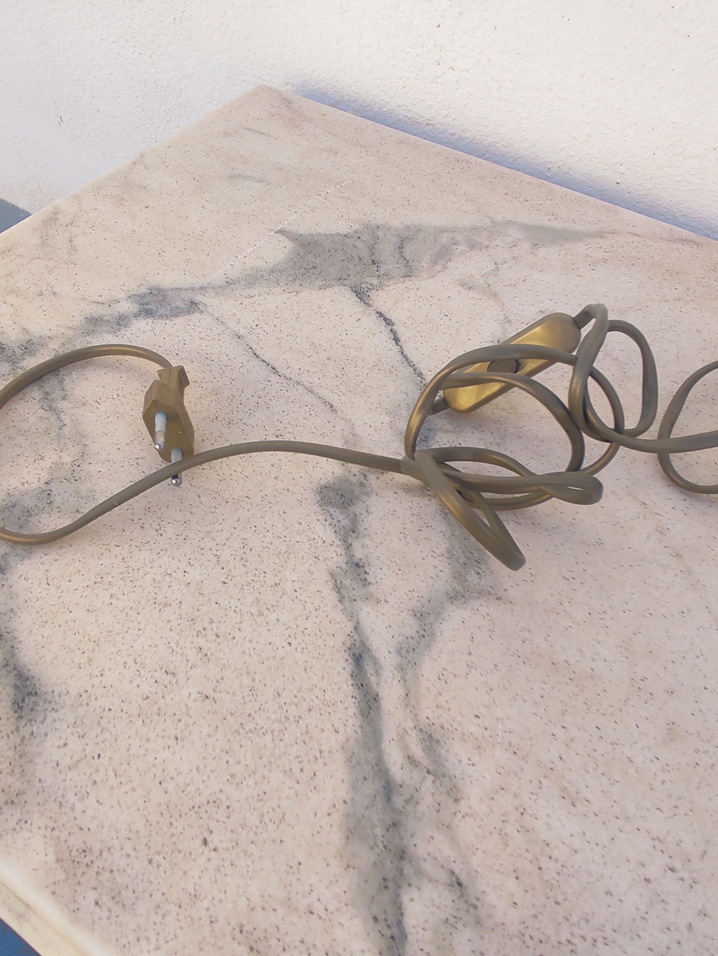 Pink tulip lamp by Rougier