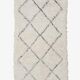 Marmoucha wool rug - 116 x 67 cm